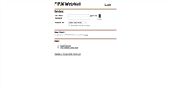 Desktop Screenshot of popmail.firn.edu