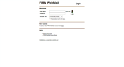 Desktop Screenshot of mail.firn.edu